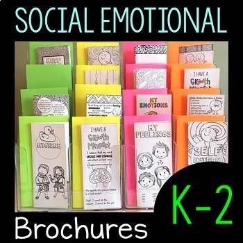 Preview of Social Emotional Learning Brochures K-2