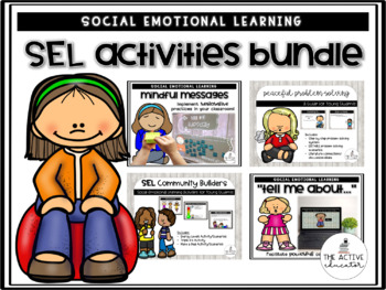 Preview of Social Emotional Learning Bundle | Grades K-2