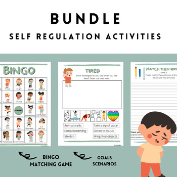 Preview of Social Emotional Learning Bundle with Games, Goals, and Strategies