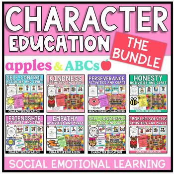 Preview of Social Emotional Learning Character Education Kindergarten SEL