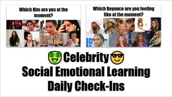 Preview of Social Emotional Learning Check-In SEL Mood Board How are you feeling? Scale