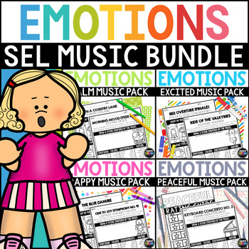 Preview of Emotions in Music Bundle | Classical Music Exploration for Every Mood!