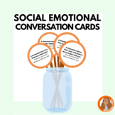 Social Stories Conversation Cards PreK - 1st SEL Social Em