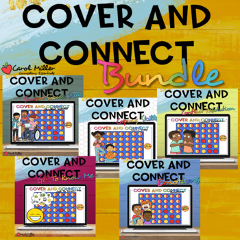 Preview of Social Emotional Learning Cover and Connect Games Bundle