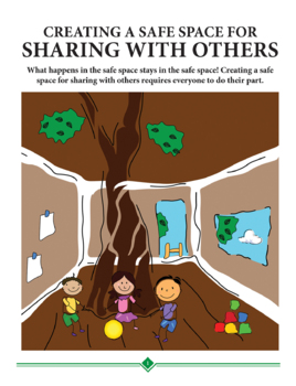 Preview of SEL: Creating a Safe Space for Sharing with Others - Lesson Plans and Activities