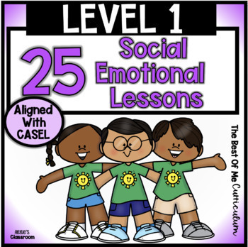 Preview of Social Emotional Learning Curriculum | 1st Grade | SEL Lessons | Social Skills