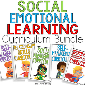 Preview of Social Emotional Learning Curriculum BUNDLE
