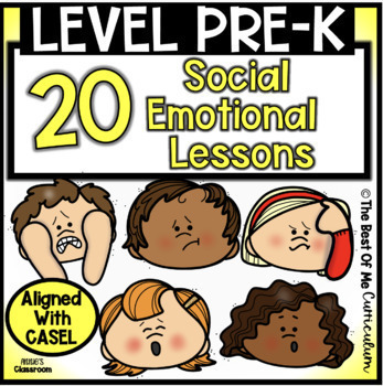 Preview of Social Emotional Learning Curriculum | Pre-K | Social Skills | Preschool