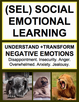 Preview of Social Emotional Learning Activities - Emotions Unit