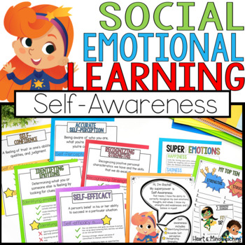 Preview of Social Emotional Learning Curriculum  - Self-Awareness