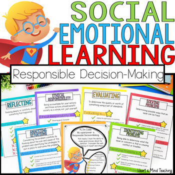 Preview of Social Emotional Learning Curriculum - Responsible Decision Making