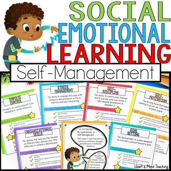 Preview of Social Emotional Learning Curriculum - Self-Mangement