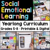 Social Emotional Learning Curriculum with Full Year SEL Le