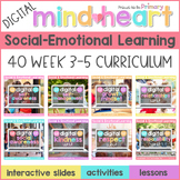 Social Emotional Learning SEL DIGITAL 3-5 Curriculum BUNDL