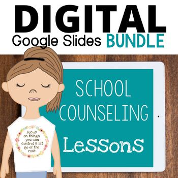 Preview of Social Emotional Learning Digital Lessons Bundle