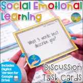 Social Emotional Learning Task Cards for Discussions & Writing