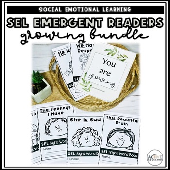 Preview of Social-Emotional Learning Emergent Readers