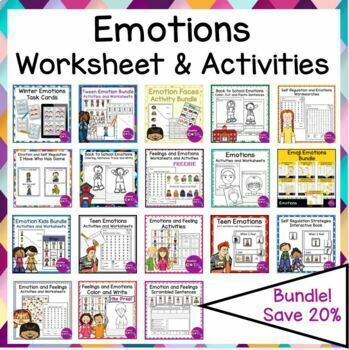 Preview of Occupational Therapy SEL Skills Morning Work Emotion Feelings Activities Bundle