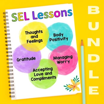 Preview of Social Emotional Learning Lesson Plans Bundle