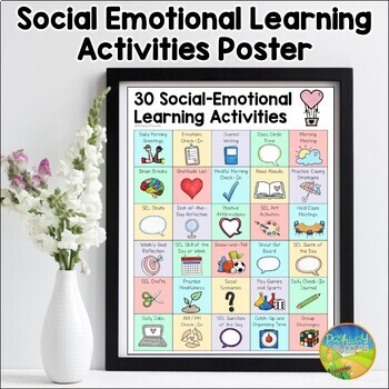 Preview of Social Emotional Learning Activities Free Poster