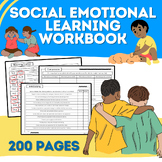 Social Emotional Learning Full School Year Workbook {Morni