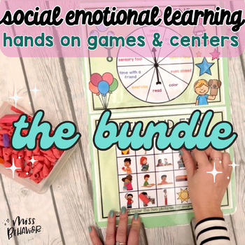 Preview of Social Emotional Learning Games & Centers Bundle