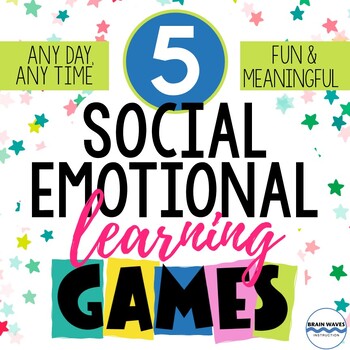 Preview of Social Emotional Learning Games and Activities – SEL Skills Lessons