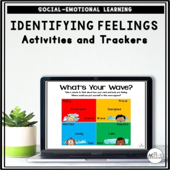Preview of Social-Emotional Learning Identifying Feelings Activities & Trackers