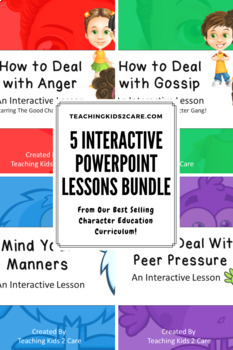 Preview of Social Emotional Learning / Interactive Lesson Bundle