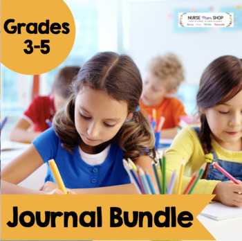 Preview of Social Emotional Learning Journal Bundle: Worries, Gratitude and Mindfulness