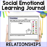 Social Emotional Learning Journal - Relationship Skills Mo