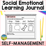 Social Emotional Learning Journal - Self-Management Skills