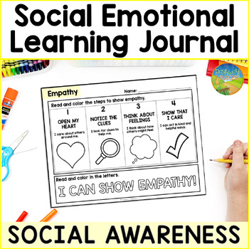Preview of Social Emotional Learning Journal - Social Awareness Skills Morning Work