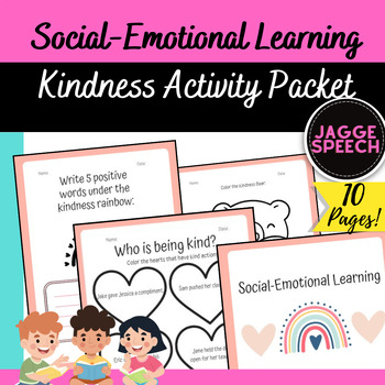 Preview of Social Emotional Learning Kindness Activity Packet