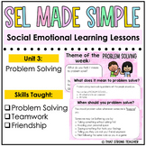Social Emotional Learning Lessons (Unit 3)