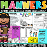 Social Emotional Learning, Manners, Responsible Decision M