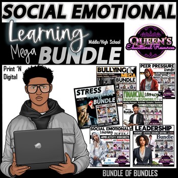 Preview of Social Emotional Learning | Life Skills | Self-Managament | SEL Bundle