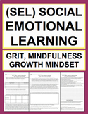 Grit, Growth Mindset, Mindfulness Social Emotional Learnin