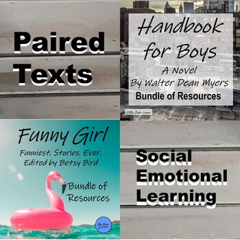 Preview of Social Emotional Learning Paired Texts Novel Study