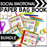 Social Emotional Learning Paper Bag Book Bundle - SEL Acti