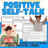 Social Emotional Learning: Positive Self Talk Scenarios & 