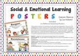 Social & Emotional Learning Posters - Respect, Responsibil
