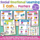 Social Emotional Posters Growth Mindset Social Skills Char