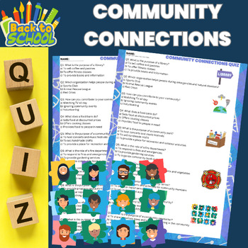Preview of Social Emotional Learning Pre-assessment | Community Quiz