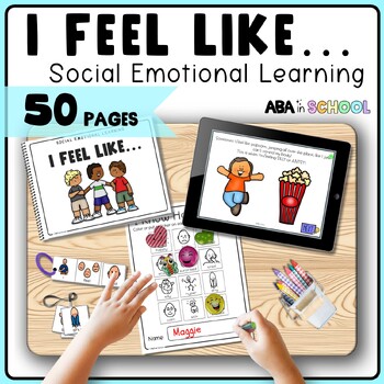 Social Emotional Learning Preschool Activity I Feel Like Emotions