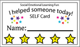 Social Emotional Learning Punch Card 10ct