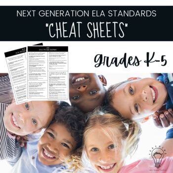 Preview of Social Emotional Learning (SEL) Benchmark Cheat Sheets Grades K-5