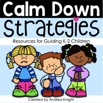 Preview of Social Emotional Learning - Calming Strategies for Children - SEL for Grades K-2