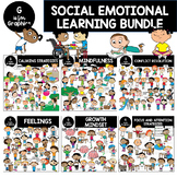 Social Emotional Learning SEL/Counseling Clipart Bundle