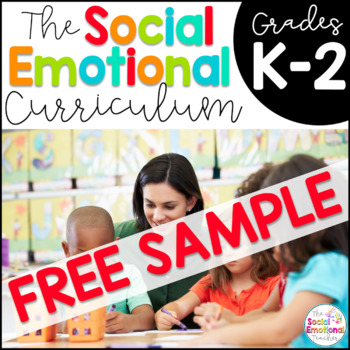 Preview of Social Emotional Learning (SEL) Curriculum K-2 FREE SAMPLE